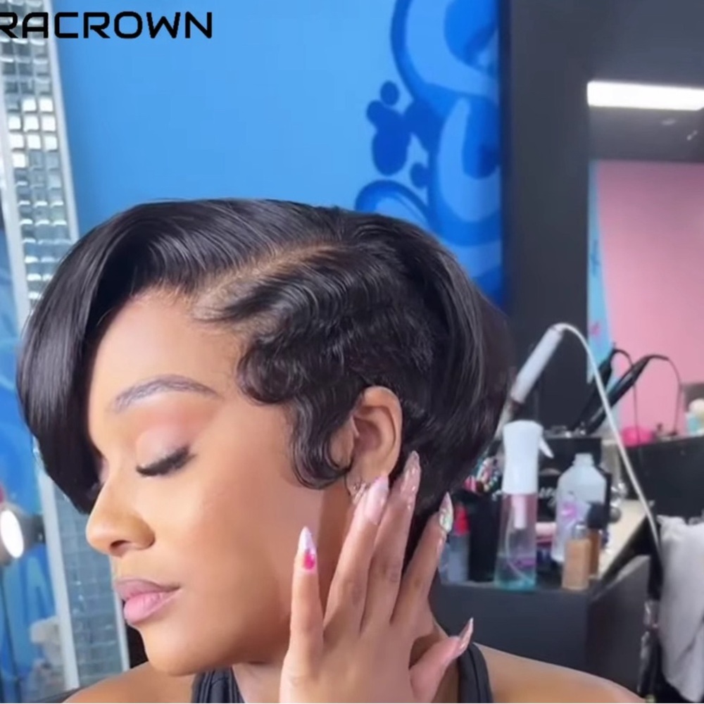 Human Hair Lace Glueless Wig